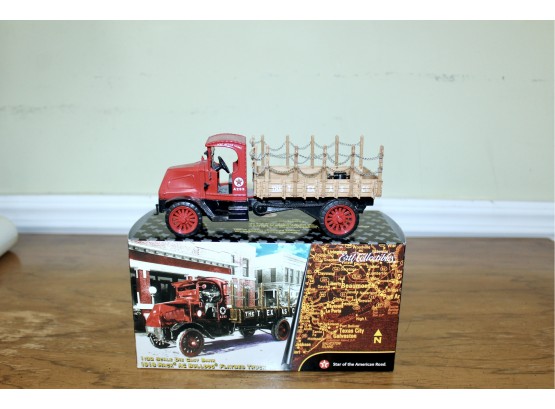 TEXACO Mac AC Bulldog Flatbed Truck W/ Original Box - COMPLETE!! Item #158 BR2