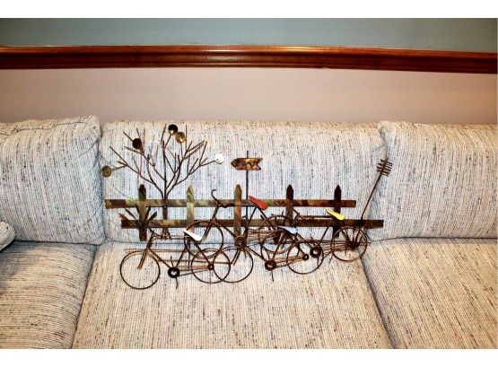 Vintage Copper Wall Art - GOOD CONDITION!! Item#98 BSMT