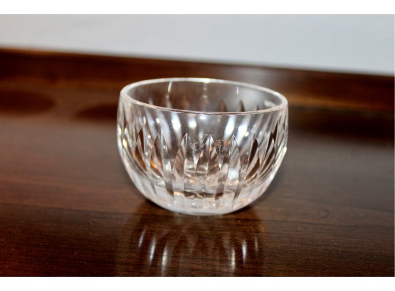 WATERFORD Crystal Open Salt Container - GOOD CONDITION!! Item #244 DR