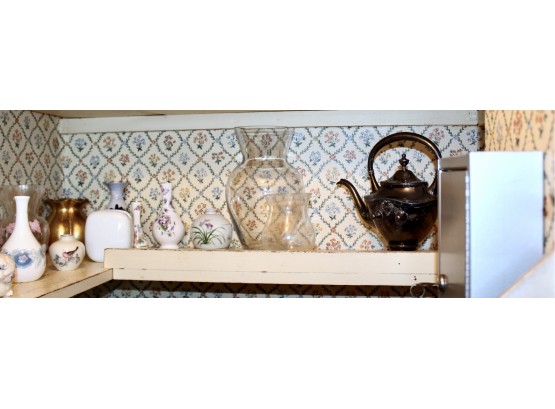 Small Vases & Decorative Items - Hummel, Lenox & MORE - Top Shelf - MIXED LOT!! Item#114 KIT