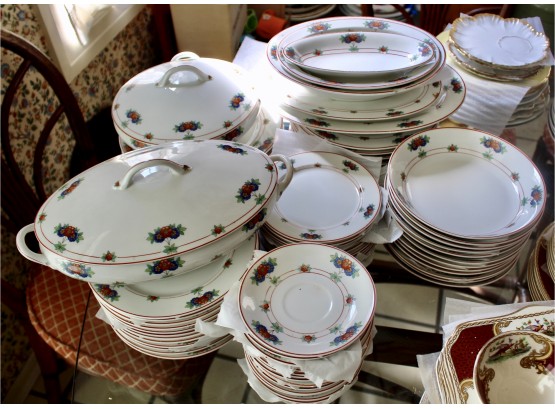 CANTERBURRY Vintage China SET - Serving Dish, Plates, Tea Sets, Serving Plates  AND MORE!! Item #383 KIT