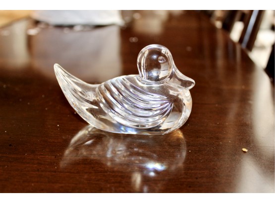 WATERFORD Crystal Duck - GOOD CONDITION!! Item #272 DR