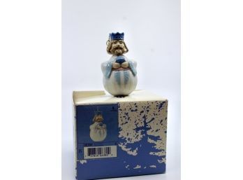 LLADRO No. 6380 'King Casper' - Christmas Ornament - NO CRACKS - RETIRED - BOX INCLUDED!! Item #313 LR