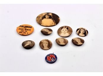 Antique & Vintage Pins - Lot Of 10 - TRULY UNIQUE  - GOOD CONDITION!! Item#322 BOX