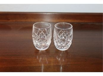 WATERFORD Glasses - Set Of 2 - GOOD CONDITION!! Item #251 DR