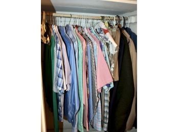 Men's Clothing Sizes Large & Medium - Ralph Lauren & MORE - Jackets, Shirts & Shoes!! Item#139 BR3