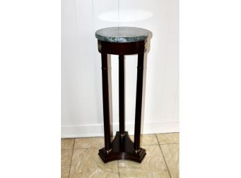 THE BOMBAY COMPANY Vintage Marble Top Small Table Stand - GOOD CONDITION!! Item#133 LVRM