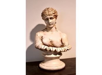 VINTAGE Clytie Bust Sculpture - The Water Nymph - Handmade In Europe! Item#29 LVRM