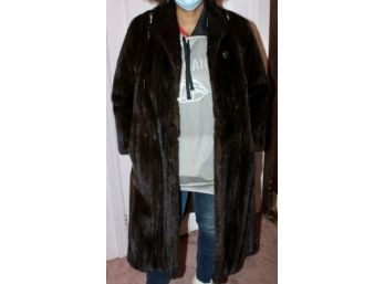 VINTAGE Fur Long Coat! Item#137 RM2