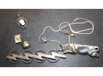 VINTAGE Sterling Silver Jewelry - Lot Of 5! Item#106 LVRM