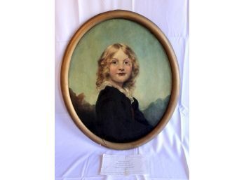 ANTIQUE ARTIST ROBERT FREEMAN Self Portrait Of Gilbert Coddington 1834-1900 RARE DETAIL! Item#18 RM2