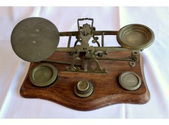 ANTIQUE WATERLOW & SONS SCALE - Made In London! Item#53 RM2