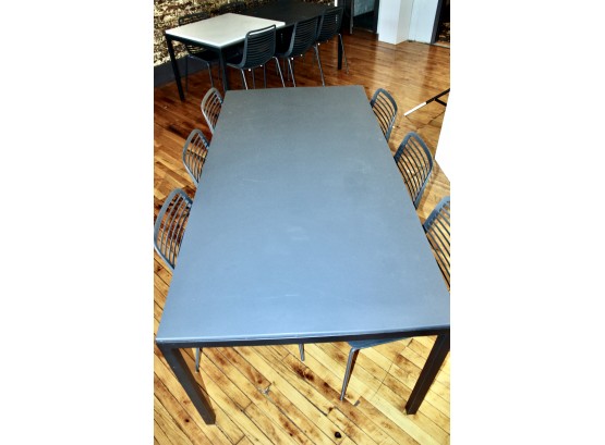 Room & Board Dining Table W/6 Mini Chairs - Modern And Sleek - Mini Chairs $199 Each!!Item#12