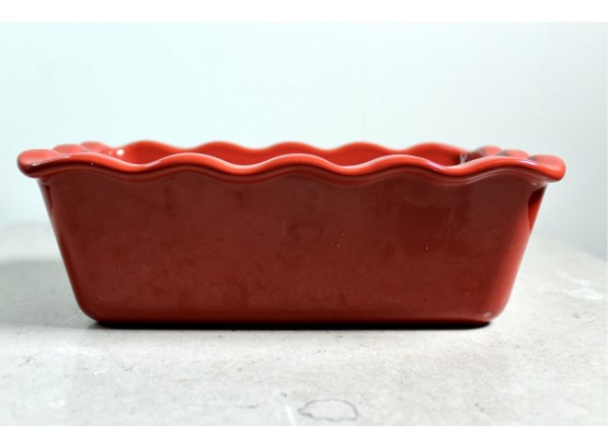 EMILE HENRY Bread Pan - Oven Four - White - Ceramic - #61.64 - AMAZING CRAFTSMANSHIP!! - Item#140