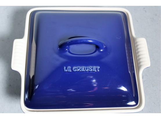 NEW LE CREUSET Indigo Square Baking Dish - #15-32 - AMAZING CRAFTSMANSHIP!! - Item#65