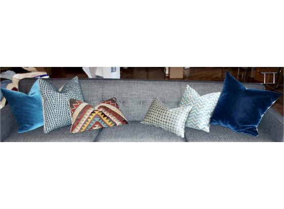 ROOM & BOARD - Mixed Lot Of Decorative Pillows - Lot Of 6 - STARTING RETAIL $80 & UP EACH!! Item#254
