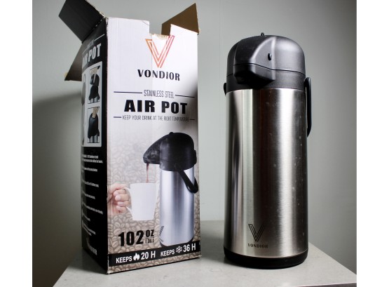 VONBIOR Stainless Steel Air Pot!! - Item#142