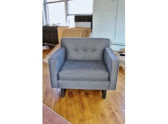 ROOM & BOARD Andre Modern Arm Chair - Grey Fabric - Retail Price $1199 - AMAZING DETAIL!! Item#4