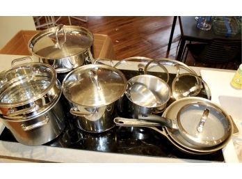 MIXED COOKING LOT - Pots, Pans, Covers - Assorted Brands Like All-Clad, Breville, Ballarini & MORE! - Item#235