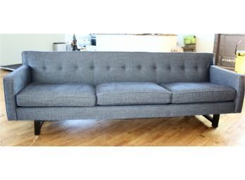 ROOM & BOARD Andre Modern Sofa - Grey Fabric - Retail Price $2199 - AMAZING DETAIL!! Item#1
