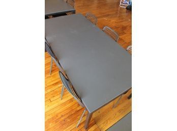 Room & Board Dining Table W/6 Mini Chairs - Modern And Sleek - Mini Chairs $199 Each!!Item#10