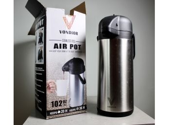 VONBIOR Stainless Steel Air Pot!! - Item#143
