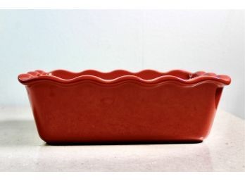 EMILE HENRY Bread Pan - Oven Four - Red - Ceramic - #61.64 - AMAZING CRAFTSMANSHIP!! - Item#171