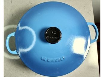 LE CREUSET Marseille Signature Enameled Cast Iron Round French Oven - #26 - BUILT TO LAST!! - Item#90