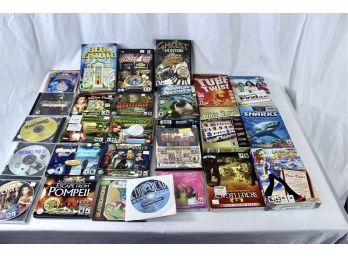 MIXED LOT OF PC GAMES - GAMING AND MORE!! Item#24 LVRM