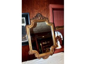 ANTIQUE GOLD GRAMED MIRROR - GREAT CLASSIC STYLE!! Item#70 BSMT