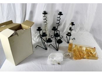 PARAFFIN OIL CANDLE LAMPS - GLASS BULBS - UNIQUE!! Item#92 LVRM