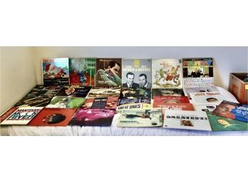 RECORD LOT FRANK SINATRA, JAMES DEAN, MEL BROOKS - Over 20 Albums - VINTAGE! - Item#141 R2