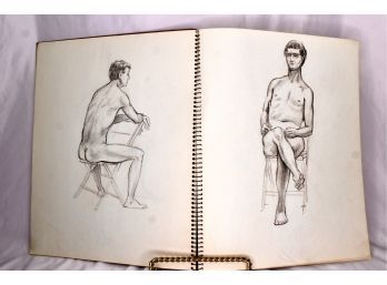 JERRY CAPA AKA GENNARO CAPACCHIONE - THE NEW YORKER Local Queens Artist - Art Sketch Book!! Item#220 LV