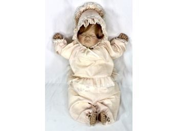 THE MIDDLETON DOLL CO. - 'FIRST MOMENTS' 020783-V - MADE IN 1983 - SHE LOOKS SO REAL!! Item#165 RM2