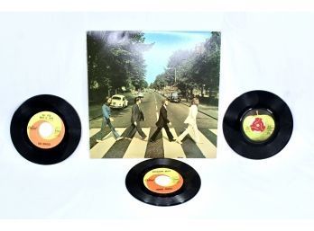 BEATLES VINTAGE ABBEY ROAD Album - 45s All You Need Is Love Single, Hey Jude Single & MORE! - Item#176 LV