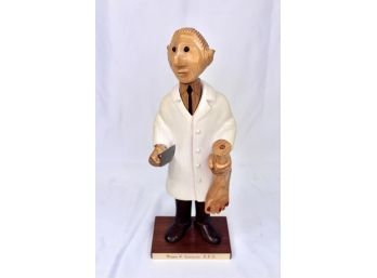 'THE DOCTOR' WOOD SCULPTURE!! Item#232 RM2