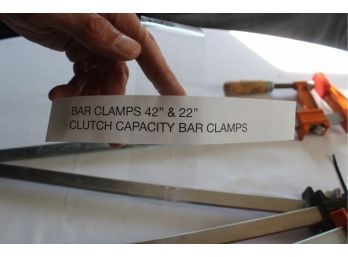 CLUTCH CAPACITY - BAR CLAMPS - 42' & 22' - JORGENSON - ITEM#101 KIT