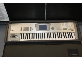 KORG TRINITY KEYBOARD - MUSIC WORKSTATION DRS - HDR - WITH CASE & TWO PEDALS - GOOD CONDITION - ITEM#35