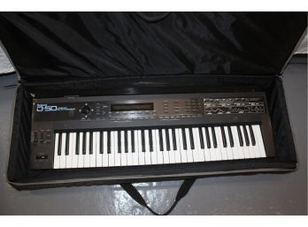 ROLAND D-50 LINEAR SYNTHESIZER - INCLUDES CARRYING CASE - MADE IN JAPAN - GOOD CONDITION - ITEM#17