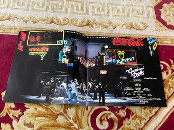 VERY RARE VINTAGE LOT OF PHANTOM OF THE OPERA & GUYS AND DOLLS GRAPHIC BOOKLETS NEW YORK BROADWAY OPERA