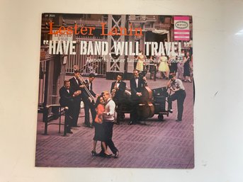 AUTOGRAPHED COPY OF ORIGINAL LESTER LANIN HAVE BAND, WILL TRAVEL LN 3520 ORCHESTRA ALBUM RECORD