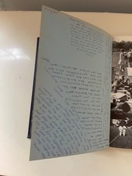 VINTAGE 1967 BRONXVILLE NEW YORK HIGH SCHOOL BRONCOS YEARBOOK WITH MERIT AWARDS AND SIGNATURES