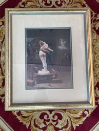 STRAIGHT FROM THE MET!! MINT FRAMED PRINT OF PYGMALION & GALATEA BY JEAN LEON GEROME