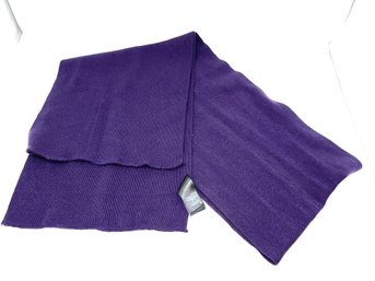 MODERN & ESSENTIAL H&m DEEP PURPLE SCARF