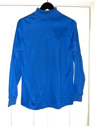 ESSENTIAL WOMENS JOCKEY SPORTSWEAR ROYAL BLUE KNIT TURTLENECK SWEATER