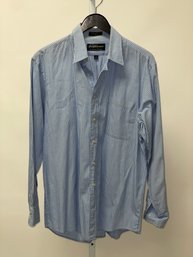 JOSEPH & LYMAN MENS BLUE SHIRT 16-34/35