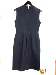 EXPENSIVE & RECENT WOMENS ZARA WOMAN BLACK BOW-FRONT DRESS SIZE L