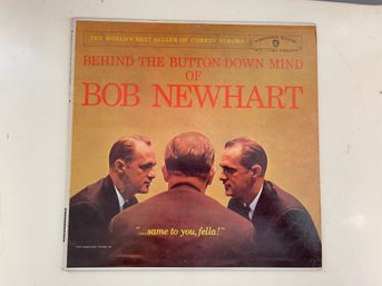 VINTAGE & RARE 1961 BEHIND THE MIND OF BOB NEWHART RECORD ALBUM