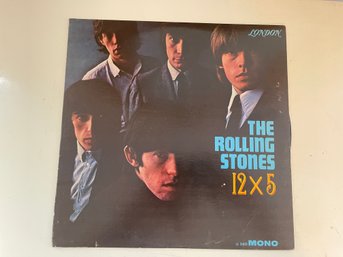 VINTAGE 1964 LONDON RECORDS LL 3402 MONO THE ROLLING STONES 12x5 RECORD ALBUM