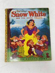 RARE 1948 COPYRIGHT DISNEY SNOW WHITE & THE 7 DWARVES ILLUSTRATED CHILDRENS A LITTLE GOLDEN BOOK